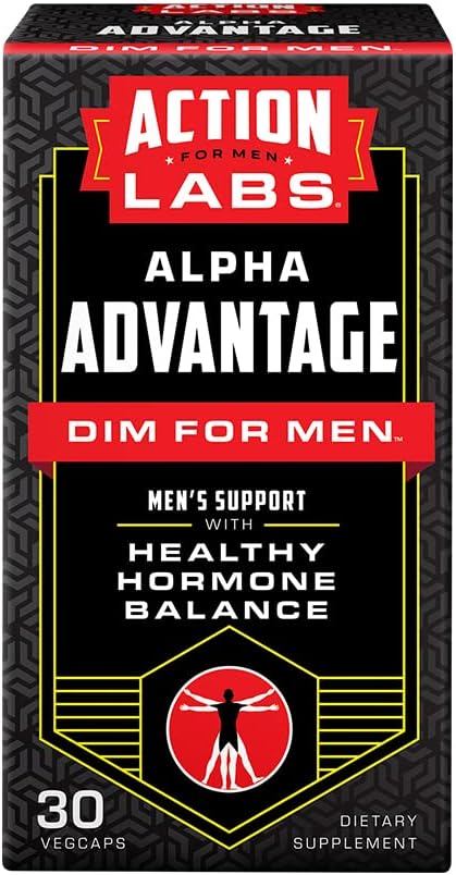 Action Labs Alpha Advantage, Dim for Men, 30 Vegcaps