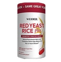 Weider Red Yeast Riz Plus avec Phytostérols 1200 mg par 2 comprimés - 240 comprimés