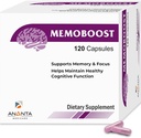 MEMOBOOST Ananta Medicare – supplément alimentaire à base de plantes (120 gélules)