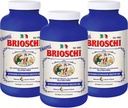 Brioschi Italien Citron Aromatisé Effervescent Heartburn, Estomac relevé, Indigestion acide, bouteille de 8,5 oz (paquet de 3)