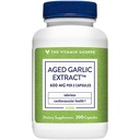 L'extrait d'ail désordonné de Vitamine Shoppe - Soutient la santé cardiovasculaire - 600 MG (200 capsules)