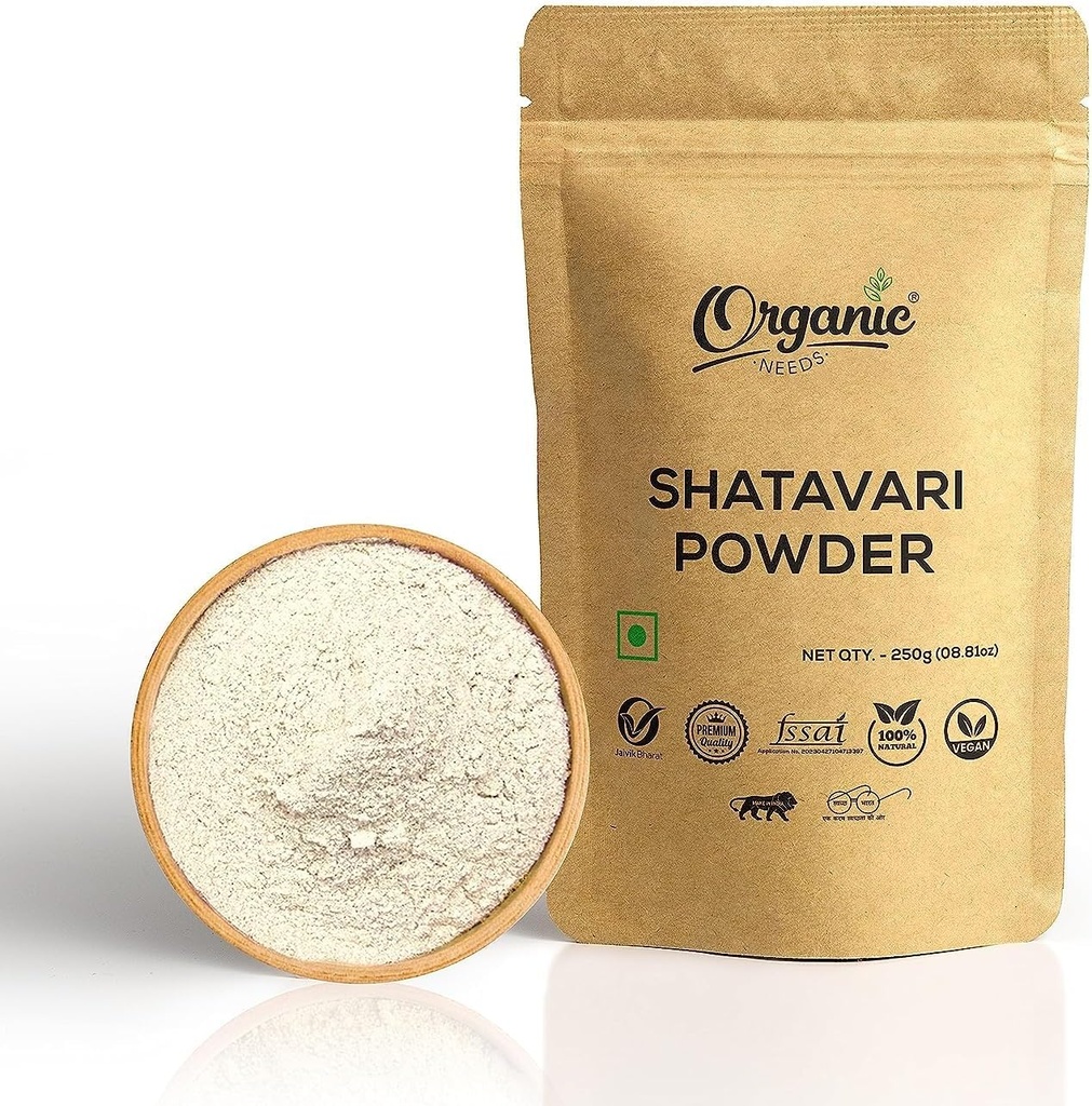 KRISTINA Needs Shatavari Powder for Women - Promotes Breast Milk Production and Hormonal Balance - 100% Pure Shatavari Root Powder. (250 Grams)