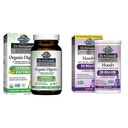 Jardin de la vie Dr Formuled Enzymes digestifs avec Papaine, Bromelain et Dr. Formuled Probiotics Mood+ Acidophilus Probiotique Supplément