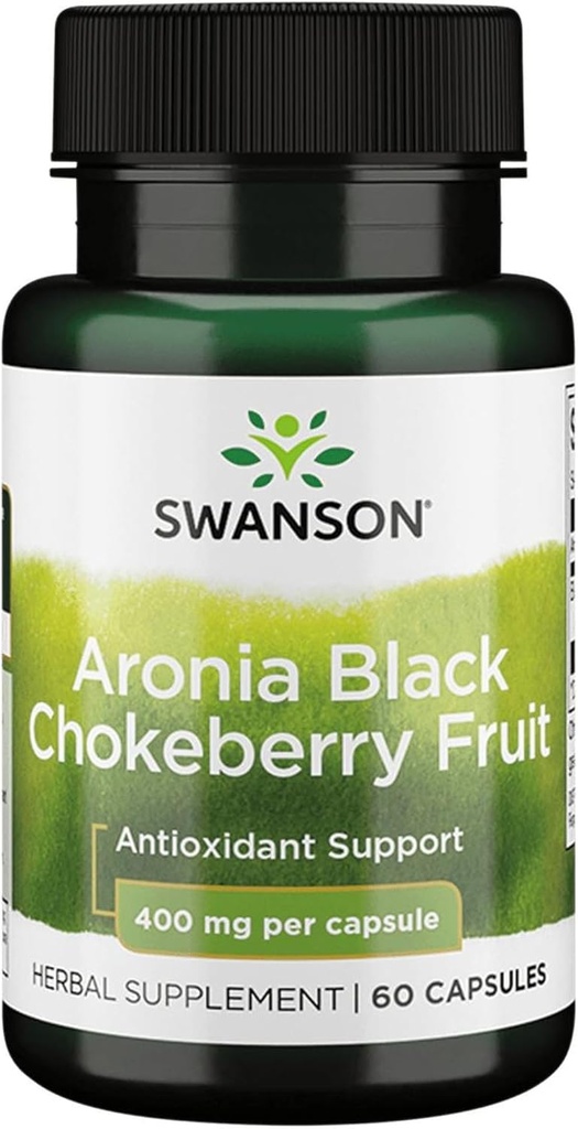 Swanson Full Spectrum Aronia (Chokeberry) 400 Milligrammes 60 Capsules