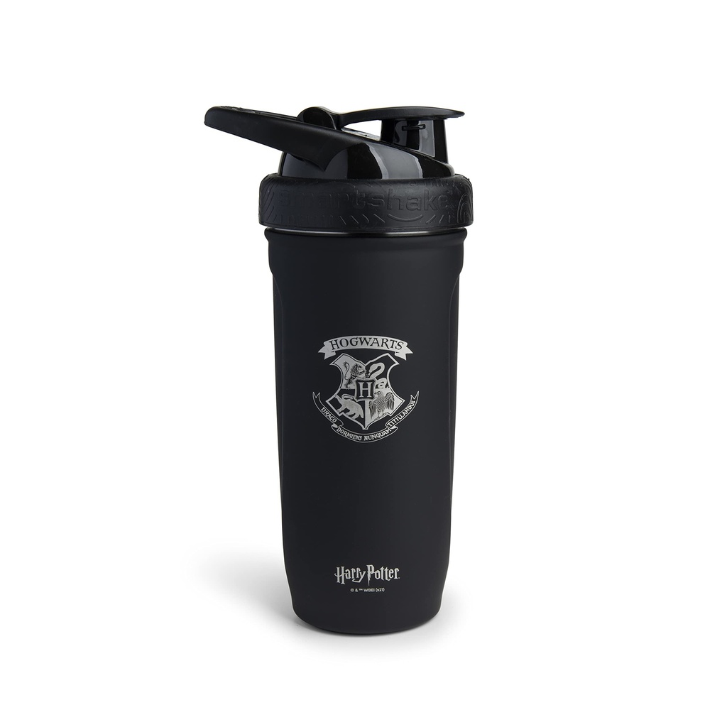 Smartshake Reforce Acier Inoxydable Harry Potter Hogwarts Crest Shaker Bouteille (900 ML / 30oz)