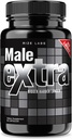 labos de taille - Capsules Homme Extra - Supplément de performance pour les hommes, support de la force maximale, pilules ultra pures, supplément végétalien non-OGM Formule avancée (60 capsules)