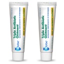 Onguent antibiotique triple Globe, 1 oz (2-paquets) Onguent antibiotique, protection contre les infections 24 heures sur 24, traitement des blessures pour les petites éraflures, brûlures et coupures