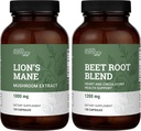 Terre Harmonie Lion biologique et poudre de racine de betterave - 120 capsules