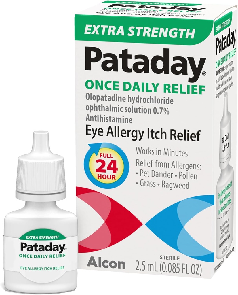 PATADAY Une fois par jour Relief Extra Force 2,5ml, clair, 1 paquet