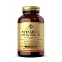 Solgar Vitamine E 670 mg (1000 UI), 100 softgels mélangés - Antioxydant naturel, peau et système immunitaire - Vitamine E d'origine naturelle - Sans gluten, sans lait - 100 portions