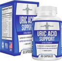 All-in-1 Uric Acid Cleanse Supplément de soutien avec 14 ingrédients actifs
