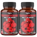 2 Packs 60 Capsules - 11 Herbes combinées avec Ginseng, Ashwagandha, Tribulus et plus.