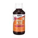 MAINTENANT compléments alimentaires, Ultra B-12, liquide, acide folique de 800 mcg, production d'énergie cellulaire*, 4-Ounce
