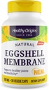 Origines saines Membrane de coquille d'oeuf 500 mg (NEM, non-OGM, sans gluten, soutien interarmées), 30 capsules de légumes