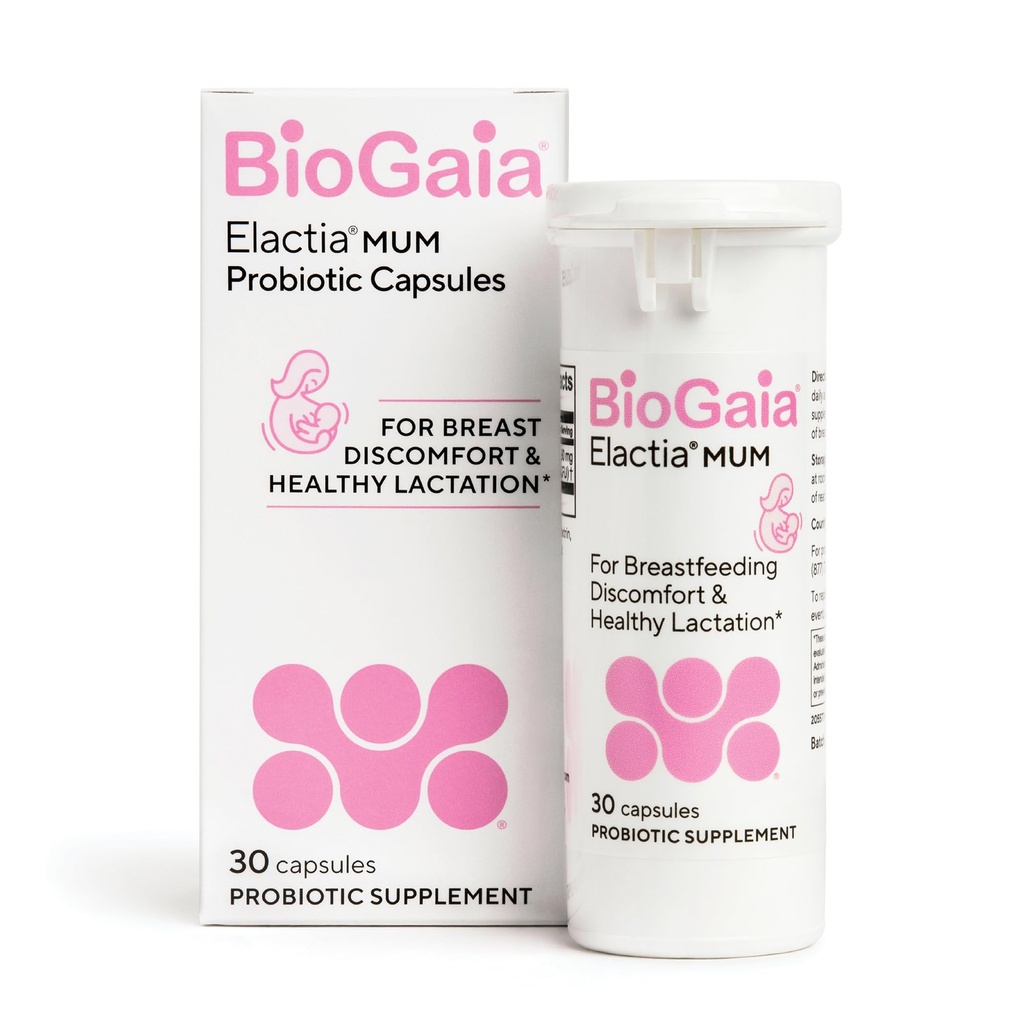 BioGaia Elactia Allaitement Probiotique. Suppléments d'allaitement.