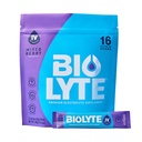 BIOLYTE IV Packets de poudre d'électrolyte, IV Mélange de boisson liquide pour l'eau, Hydratation développée par le médecin, HSA approuvé Déshydratation, la chimiothérapie doit avoir pour les femmes et les hommes - Berry mixte (16 bâtons)