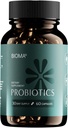 BIOMA Probiotiques pour la gestion du poids et la santé digestive, 3 probiotiques et prébiotiques/postbiotiques en 1 pour la santé de Gut, Capsules de probiotiques synbiotiques à libération lente pour Gut Health Multi Enzyme (60 capsules)