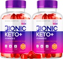 LIVORKA 2 Pack - Gommies Bionic Keto ACV, Vionic Keto Plus, Gommies Bionic Keto Plus, Gommies Bionic Keto ACV 1050MG, 60 Gommies par bouteille pendant 60 jours