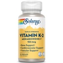 SOLARAY triple force vitamine K-2 comme MK-7, 150 mcg.