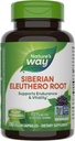 Nature's Way Premium Herbal Siberian Eleuthero Root Supplement, soutient l'endurance et la vitalité*, Adaptogen*, 1,275mg par service à 3 capsules, projet non-OGM vérifié, 100 capsules (paquetage May Vary)