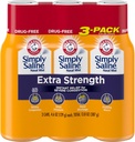 Simply Saline Extra Strength for De grave congestion Relief Nasal Mist: 4,6oz 3-Pack
