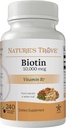 Nature's Trove Biotin 10,000 mcg 240 EZ Chew Tablets Cherry Flavor