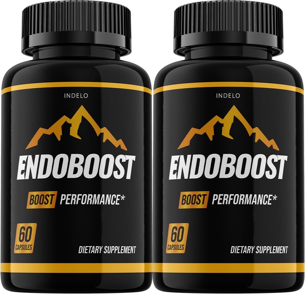 Endoboost for Men, Endo Boost Advanced Performance Supplements, Endoboost Performance, Endobost Reviews Male (2 Pack - 120 Capsules)