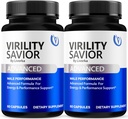 (2 Pack) VirilitySavior Pills, VirilitySavior, VirilitySavior Capsules Formule avancée, Virility officielleSavior Toutes les capsules naturelles, VirilitySavior Pills Reviews, 120 capsules pour 2 mois