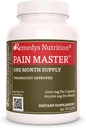 La nutrition de Remedy Pain Master, 1000mg, 60 Capsules végétaliennes supplément alimentaire à base de plantes