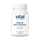 Nutriments vitaux Bêta naturel carotène 25,000UIC Précurseur à la vitamine A. Antioxydants à forte teneur enose.