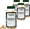 Nooro Nerve Prime Supplément - Acide Lipoïque R-Alpha, Champignon de la Manille de Lion et Curcumine, Soutien bien-être, Fonction cognitive, Protection antioxydante, Approvisionnement de 120 jours (4 Pack)