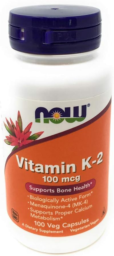 Now Foods, K-2 100mg, 100 Capsules