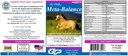 SUPER Meta-Balance Horse Metabolic Support - Réglementation du sucre de sang et supplément de santé digestif - Vitamines et minéraux de chevaux, extraits à base de plantes, probiotiques - 8 livres, 1 mois d'approvisionnement