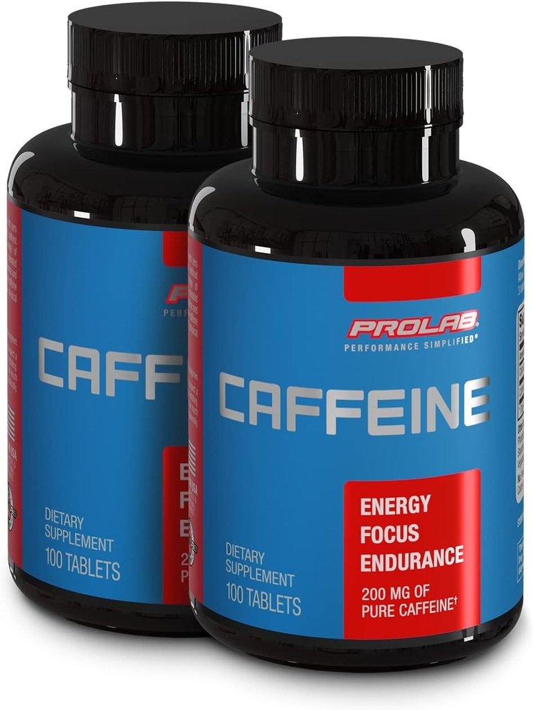 Comprimés de caféine ProLab 100 Compte