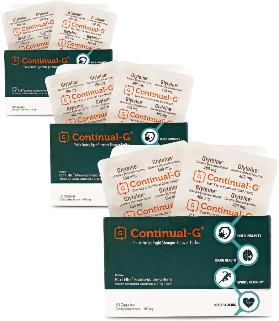 CONTINUEL - G Glytéine 400 mg Capsules