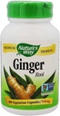 Nature's Way Premium Ginger Root, Soutien digestif, 550 mg, 100 Capsules végétariennes, Paquet de 2