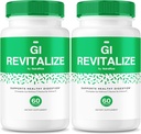 (2 packs) GI revitaliser - GI revitaliser les pilules pro pour soutenir la digestion saine, la formule avancée revitalisée GI pour la santé des intestins, G I revitalisant examen du supplément de force maximale (120 capsules)