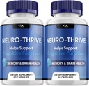 Neuro Thrive Cerveau Supplément Capsules – pilules NeuroThrive, soutien et examens cognitifs Neuro Thrive, 120 capsules