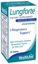 HealthAid LungForte 30 comprimés – Support quotidien antioxydant pour les poumons avec NAC, Resveratrol, Olive Leaf, Thym et vitamines A, C & D3 – Végétarien, non-OGM