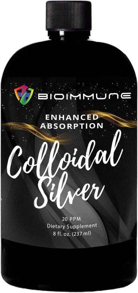 Soutien à l'immunosol colloïdal en argent. La biodisponibilité la plus élevée. Clean, Pure & Safe – 99,999% Argent pur. 3ème partie vérifiée, Fabriqué aux États-Unis. Supprimera les petits visiteurs indésirables
