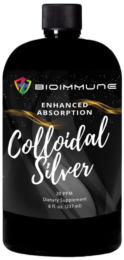 Soutien à l'immunosol colloïdal en argent. La biodisponibilité la plus élevée. Clean, Pure & Safe – 99,999% Argent pur. 3ème partie vérifiée, Fabriqué aux États-Unis. Supprimera les petits visiteurs indésirables