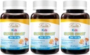 Lovita Kids Super Smart DHA, 150mg DHA et 30mg EPA d'acides gras oméga 3, soutient la santé du cerveau, l'arôme naturel de citron, 30 softgels à croquer (paquet de 3)