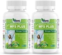Amérique Medic & Science WFS Plus suppléments de fertilité pour les femmes (90 Capsules) soutient la santé ovulatoire.