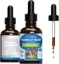 Pet Wellbeing Young at Heart for Cats - Vet-Formulated - Heart Health, Circulatory & Cardiovascular System, Hawthorn, Motherwort, Schisandra - Herbal Supplement 2 oz (59 ml)