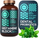 WILD FUEL Probiotiques dentaires Mint et Histamine Blocker Allergie Relief et bundle santé buccodentaire