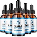 (5 Pack) Sucre gouttes inversées, Sucre gouttes liquides inversés Supplément de vitamine avancé avec chrome, force maximale, sucre gouttes inversées Formule officielle, sucre inversé (5 bouteille)