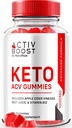 NutraRize Activ Boost Keto ACV Gummies - Supplément Keto pour la perte de poids avancée, la force maximale, Gomitas Avis (60 Gummies)