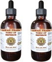 HawaiiPharm Shiitake, Maitake, Cordiceps, Reishi Extrait liquide, Shiitake séché biologique, Maitake, Cordiceps, Teinture Reishi, Supplément à base de plantes, Fabriqué aux États-Unis, 2x2 fl.oz