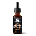 Ours de cèdre - supplément d'iode de Terre profonde à 0,9% pure-Nascent, soutien thyroïdien tout naturel et booster le métabolisme, gouttes d'iode sans alcool, liquide d'iode naturel, 1 fl oz / 30 ml