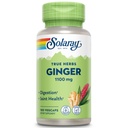 Solaray Ginger Root 1100mg de Digestion saine, les articulations et le mouvement et l'estomac Soutien à l'insouciance